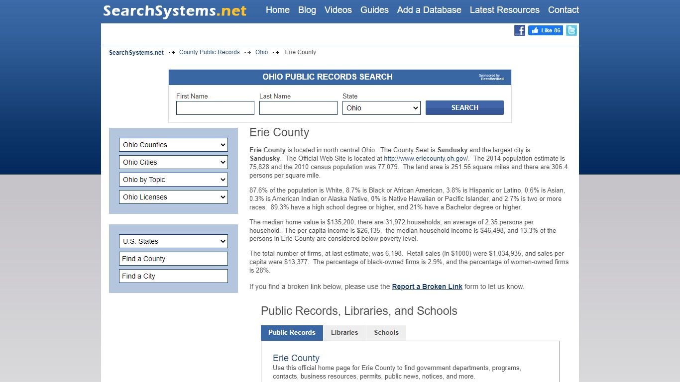 Erie County Criminal and Public Records